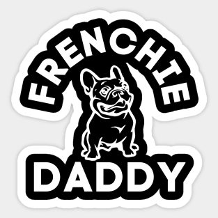 French Bulldog Dad Sticker